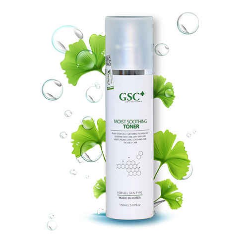 Xịt khoáng GSC+ Moist Soothing Toner 150ml