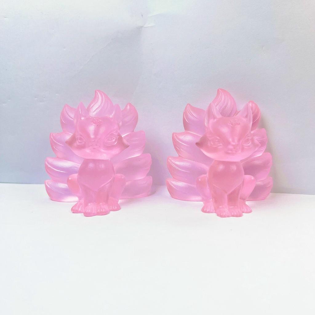 Tượng Hồ Ly Lưu Ly Cao Cấp - Size mini Siêu Xinh