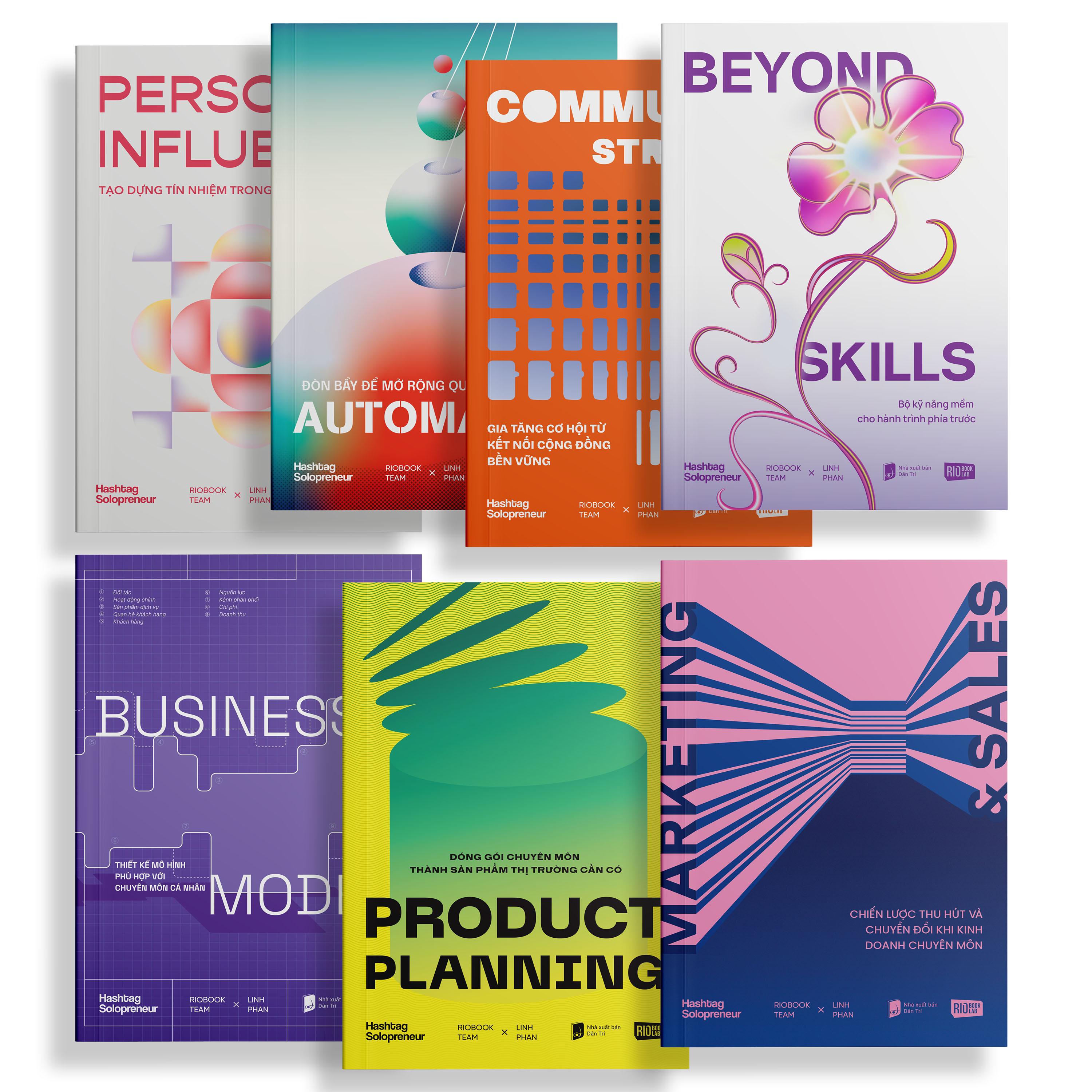 Sách - Boxset Vietnam Solo Expert - 7 Công Cụ Giúp Bạn Làm Chủ Sự Nghiệp Kinh Doanh Chuyên Môn Độc Lập (Hộp 7 Cuốn)