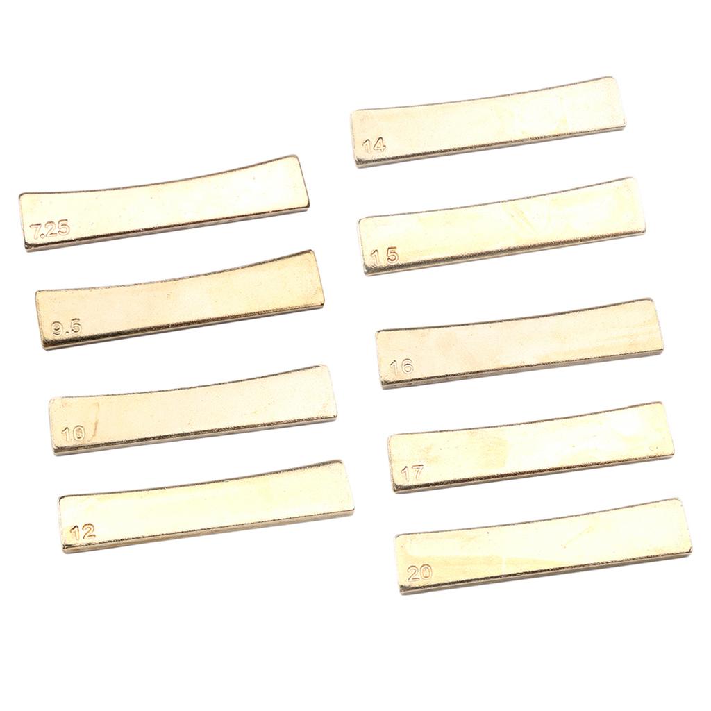 Golden Guitar Radius Fingerboard Fret Press Caul Insert for Guitarist Luthier Tool