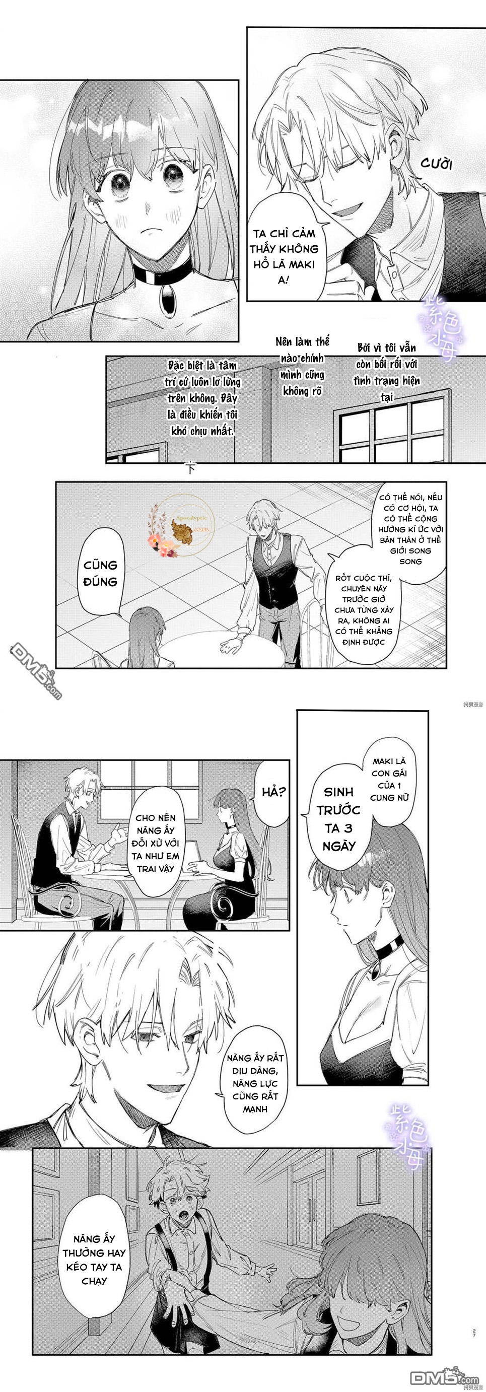 tôi trở thành nô lệ của hoàng tử yandere chapter 2 14