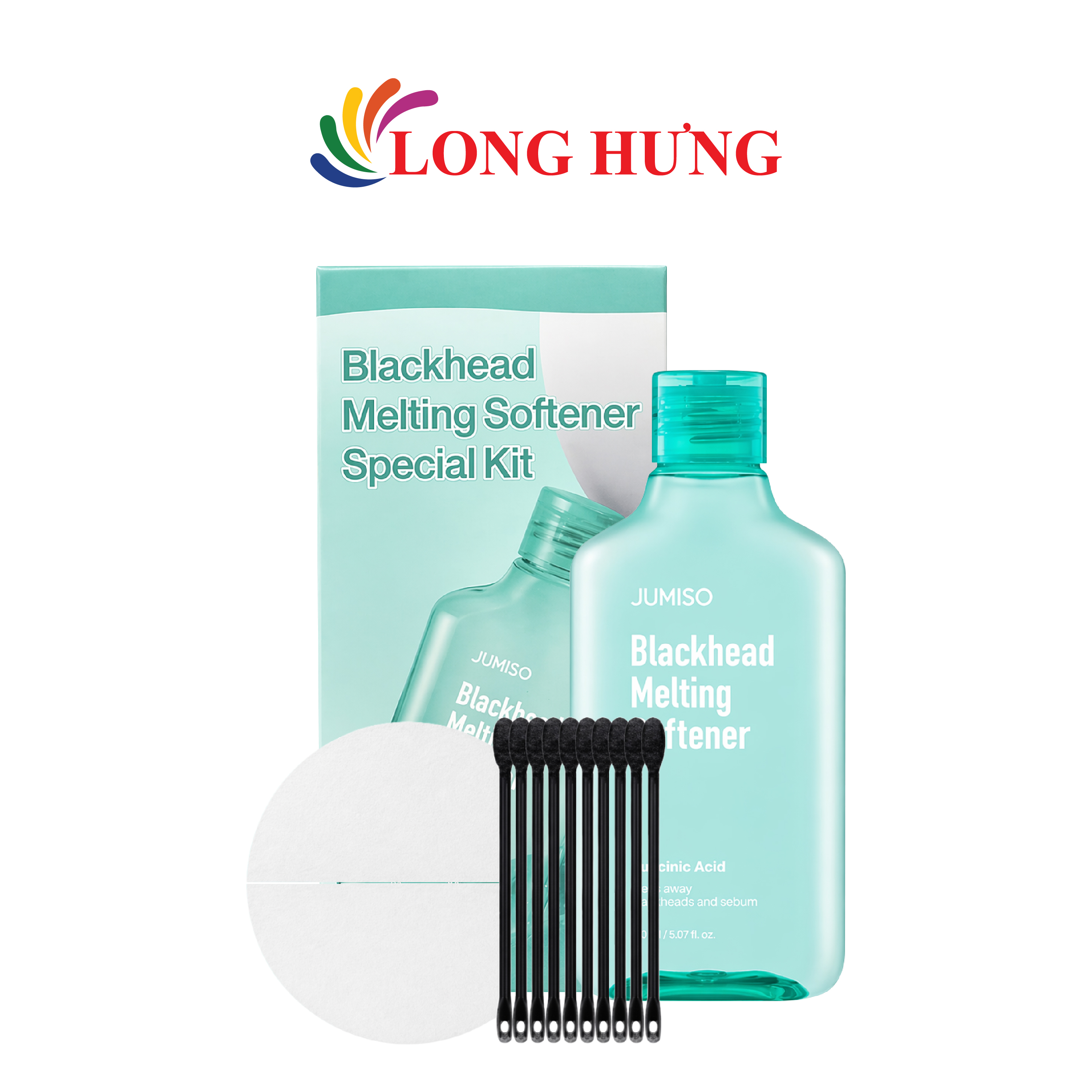 Dung dịch ủ mụn đầu đen Jumiso Blackhead Melting Softener Special Kit (150ml) - Hàng chính hãng