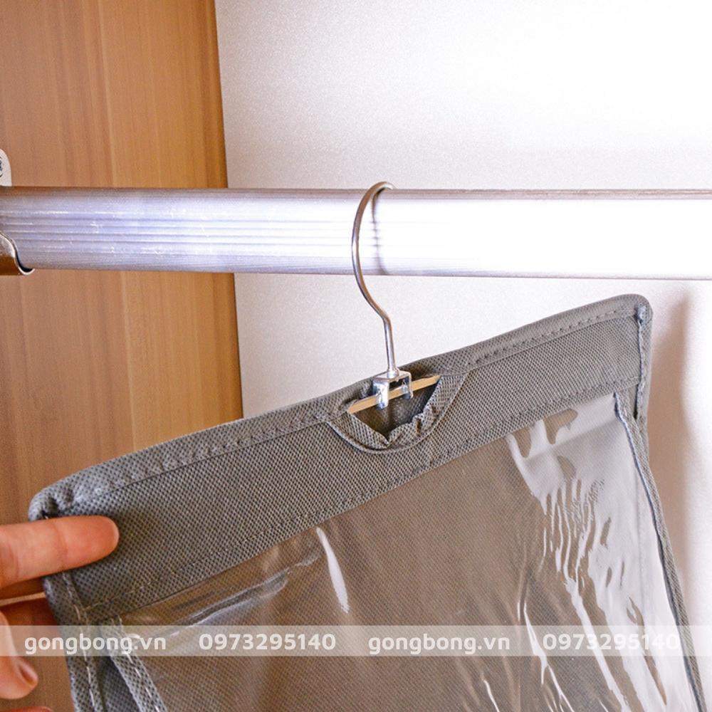 Túi treo giỏ xách chia 6 ngăn đựng túi đeo đồ dùng đa năng chống bụi tiện dụng thu gọn diện tích tủ đồ của bạn