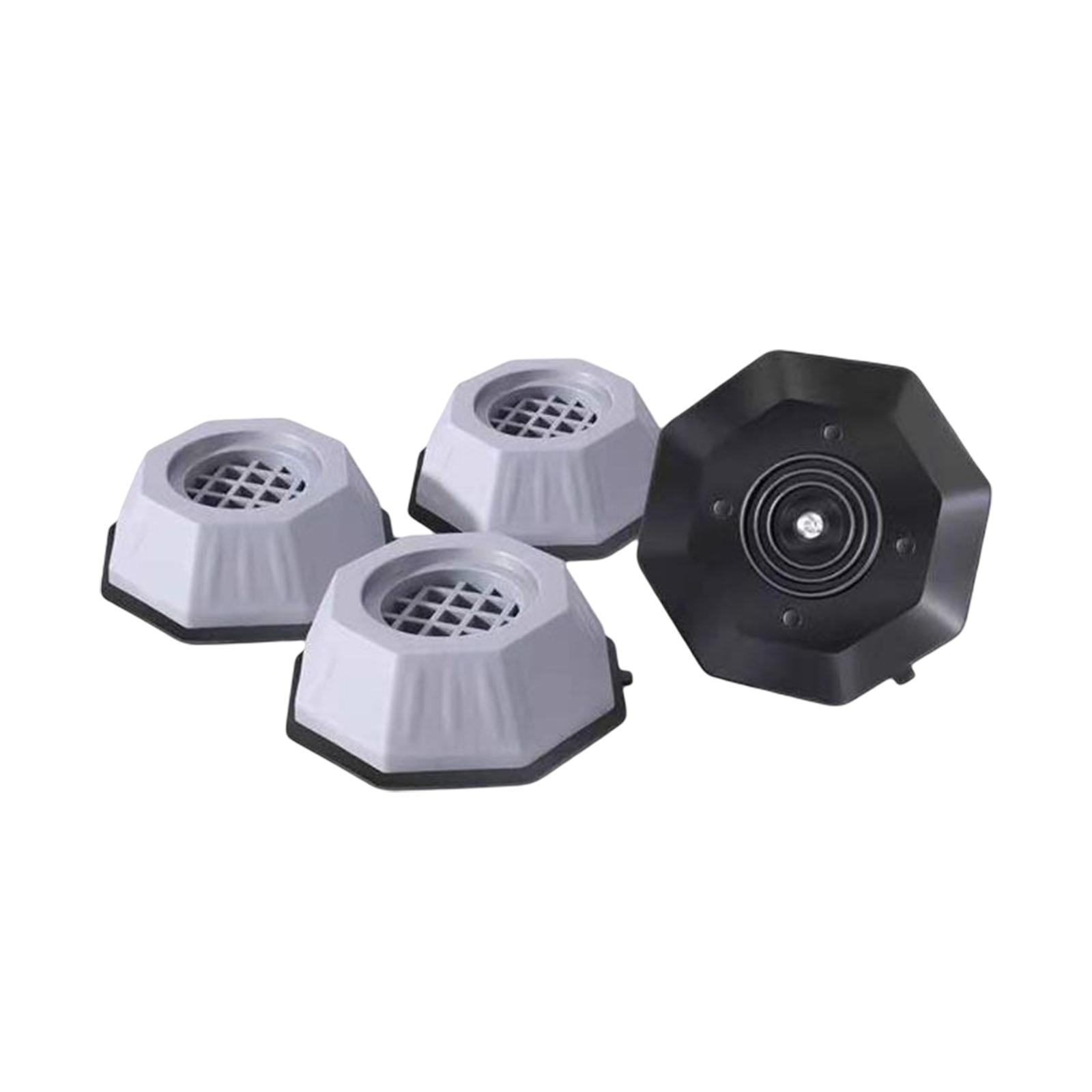 Set of 4 Anti Vibration Pads  Shaking Washer Dryer Lifting Foot