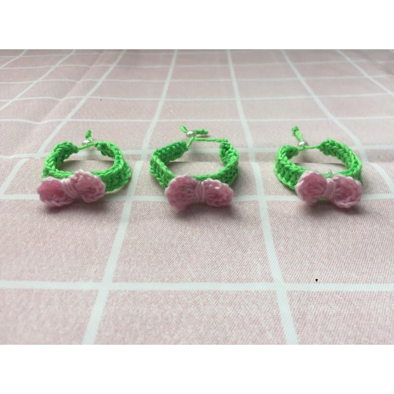 Vòng cổ cho hamster hình nơ nhiều màu