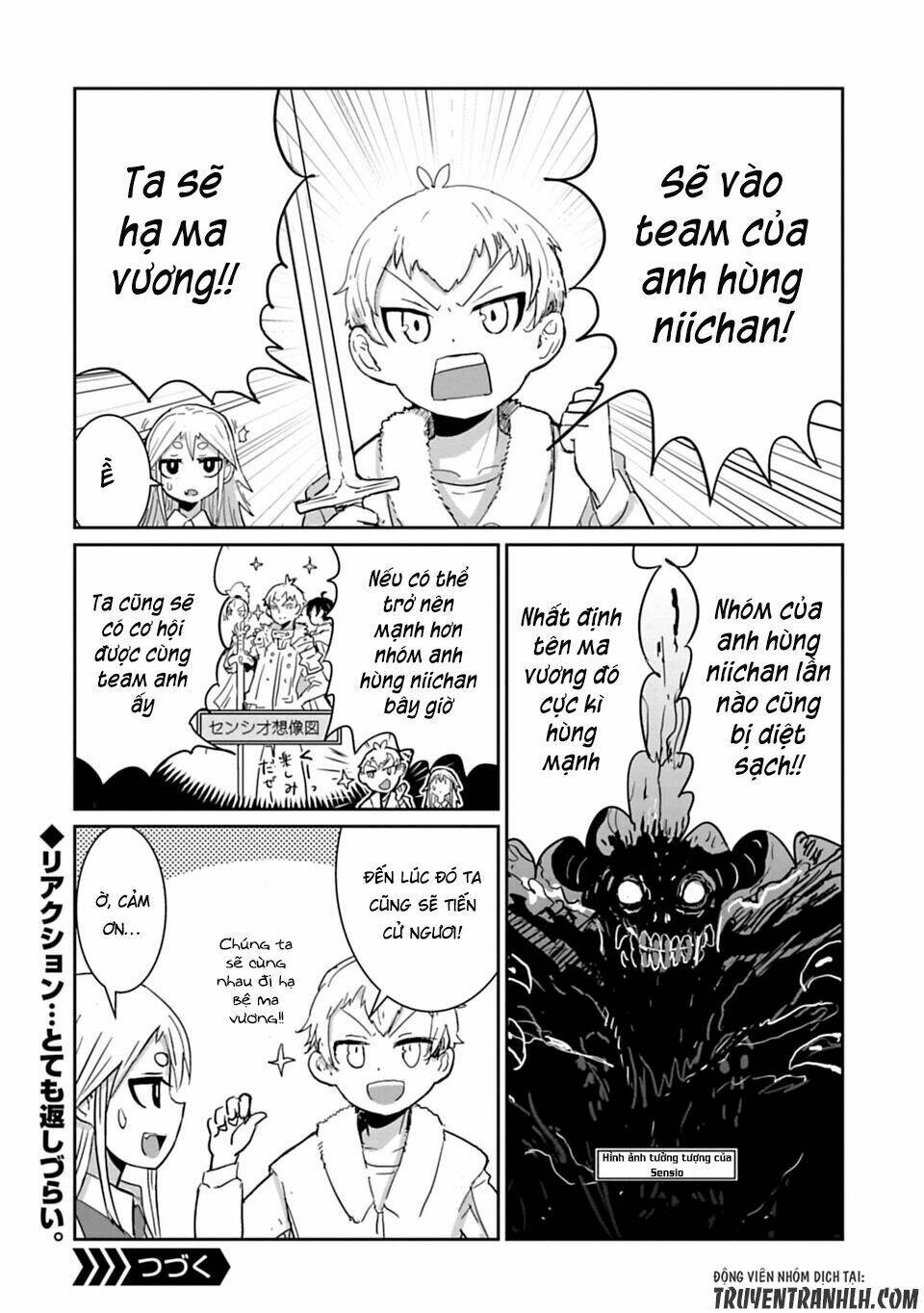 nakanaide maou-chan chapter 10.5 5