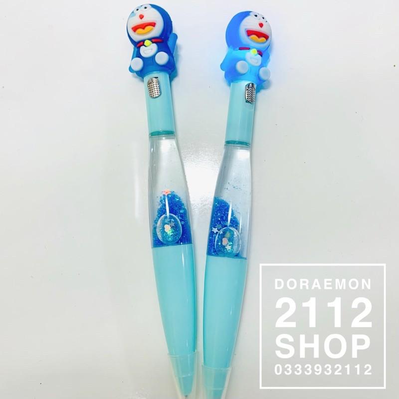 Bút mực xanh có đèn DORAEMON