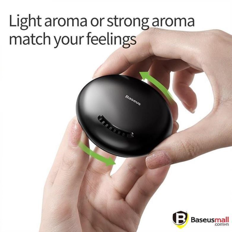 Baseus -BaseusMall VN Bộ khuếch tán kèm nước hoa khô dùng cho xe hơi Baseus Smile Vehicle Mounted Aroma Diffuser