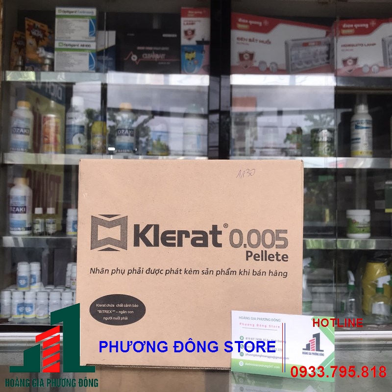 Thuốc diệt chuột Klerat 0.005 Pellete-1kg