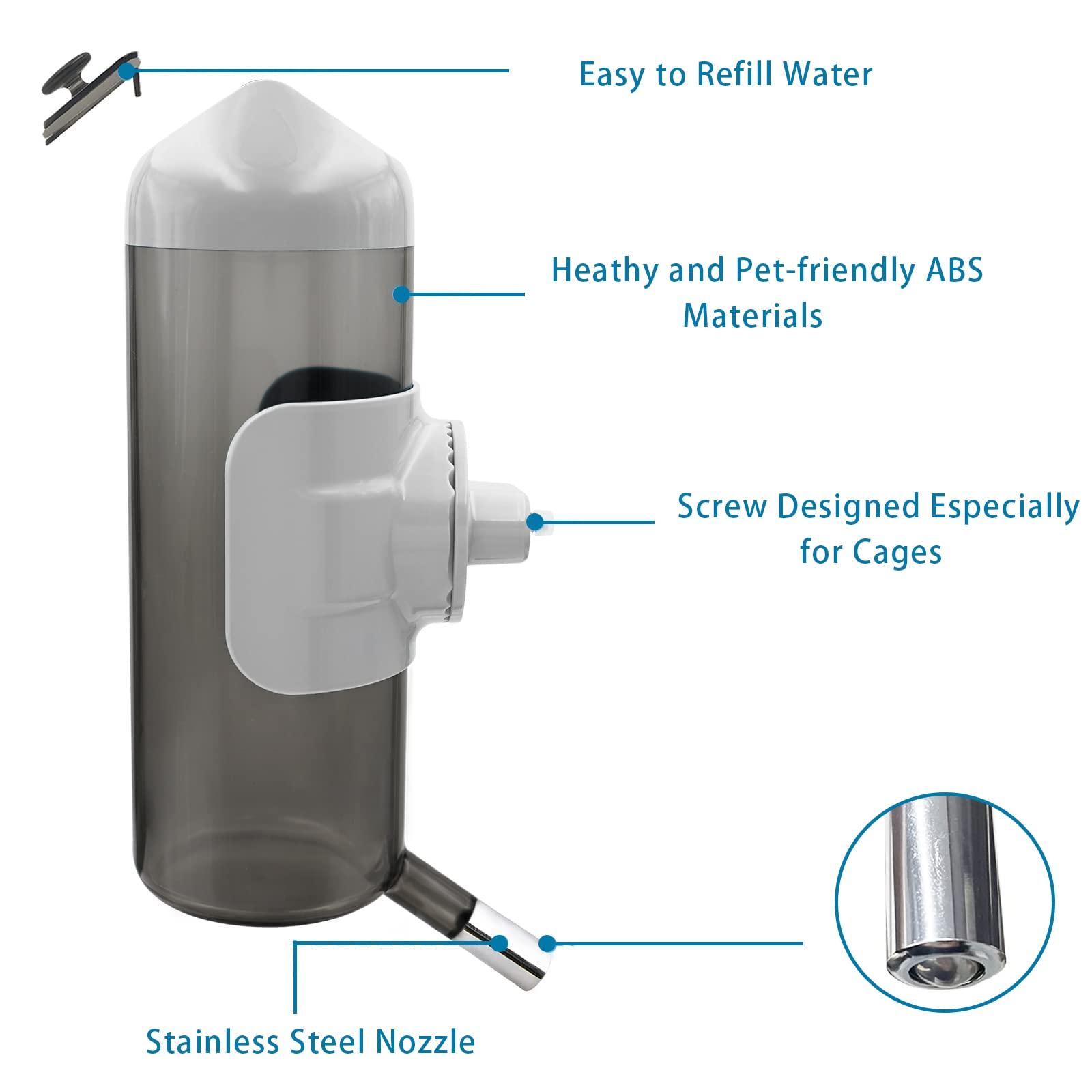 Bộ phân phối nước chó và mèo, 500ml chó, nước g chó, nhà phân phối nước chống thả cho động vật chó và mèo