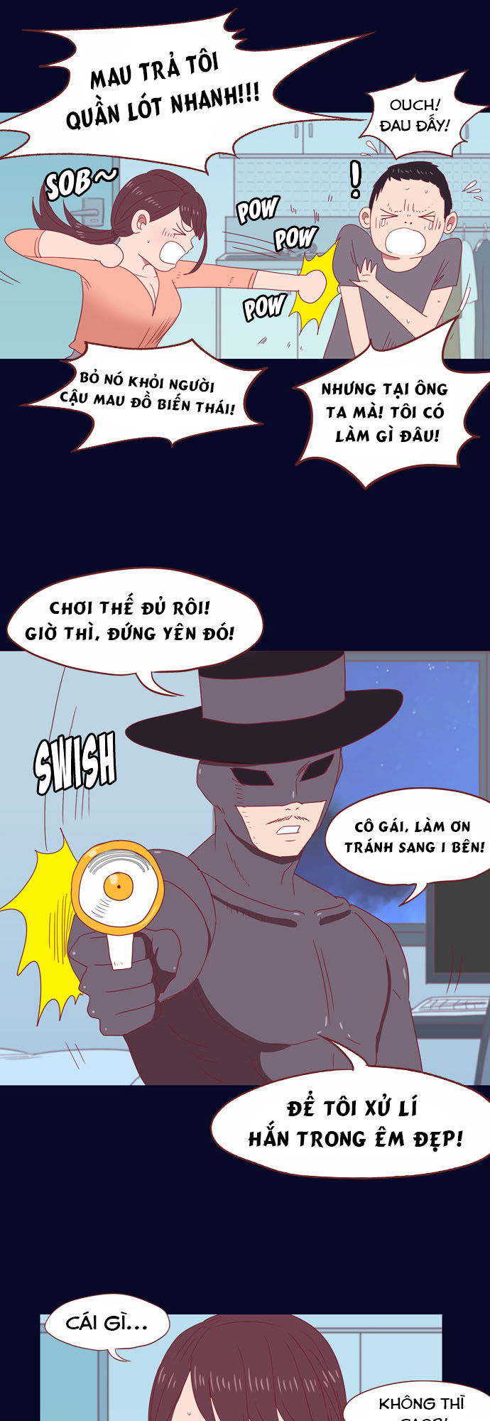 siêu nhân tinh trùng chapter 16 18