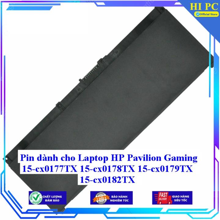 Pin dành cho Laptop HP Pavilion Gaming 15-cx0177TX 15-cx0178TX 15-cx0179TX 15-cx0182TX - Hàng Nhập Khẩu