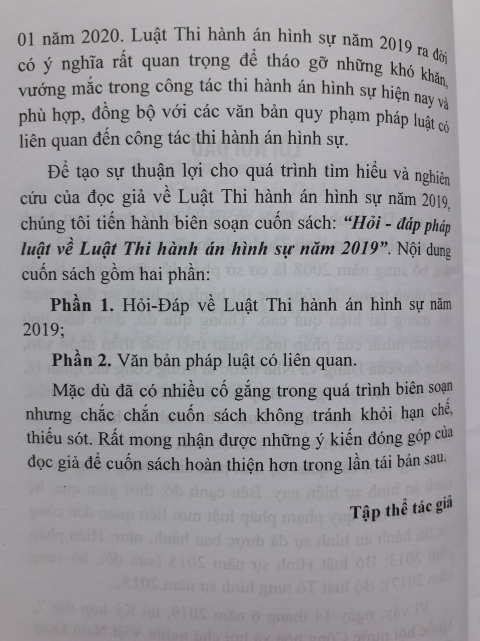 Hỏi - Đáp Pháp Luật Về Luật Thi Hành Án Hình Sự năm 2019