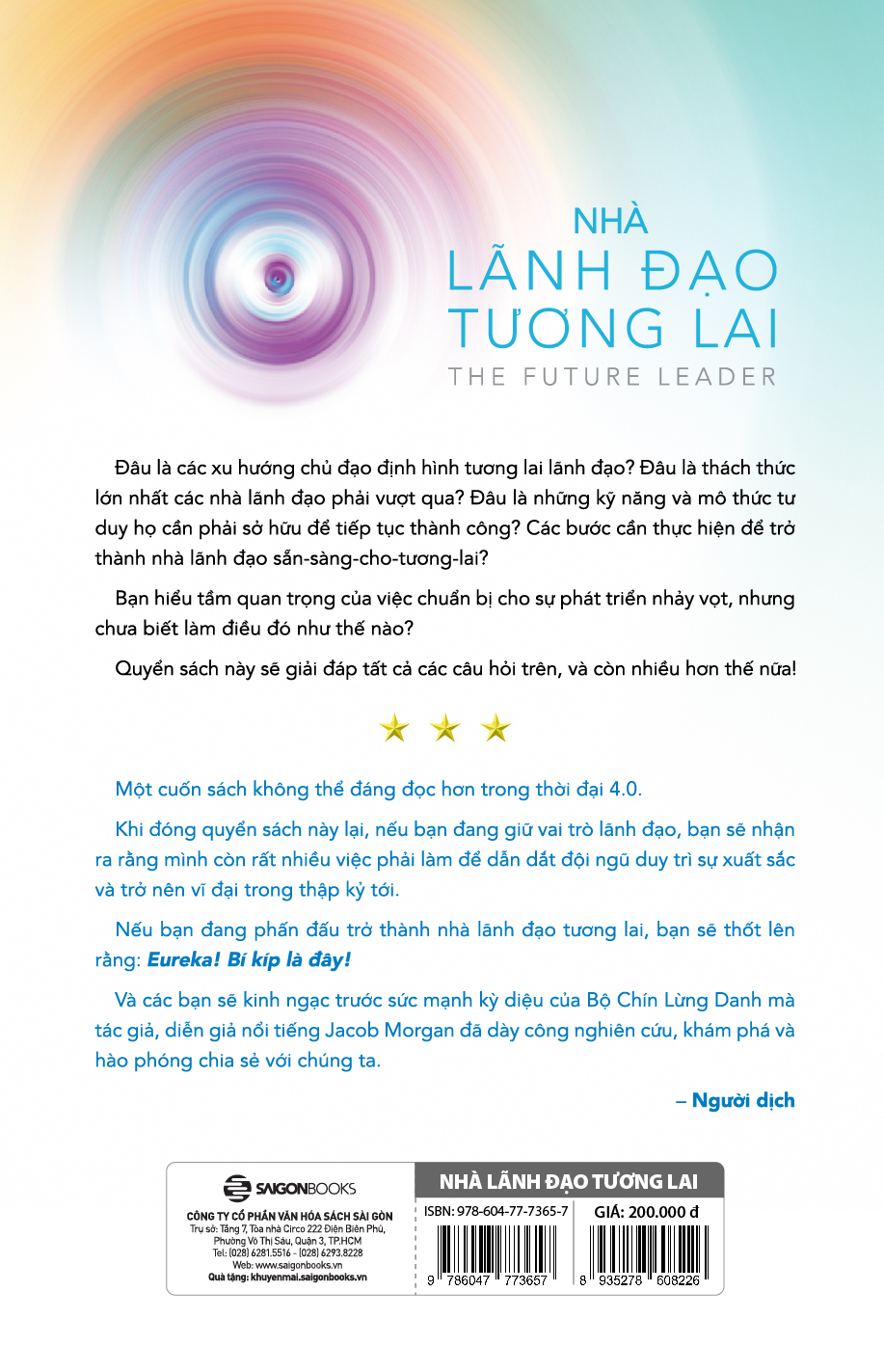 Nhà lãnh đạo tương lai (TB) - Bìa mềm