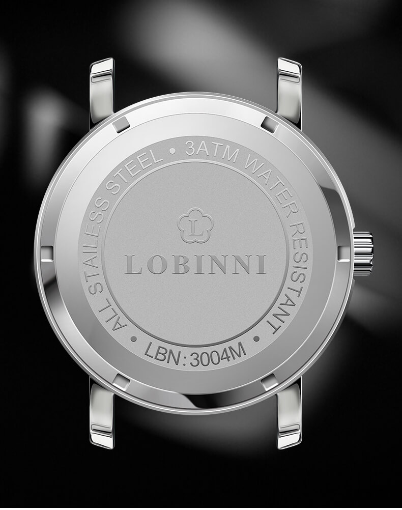 Đồng hồ đôi Lobinni L3004-9 Chính hãng Thụy Sỹ