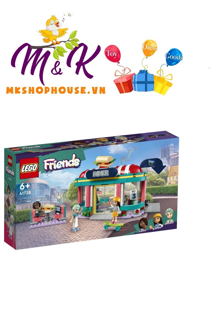 LEGO Friends 41728 Nhà Hàng Trung Tâm Thành Phố HeartLake