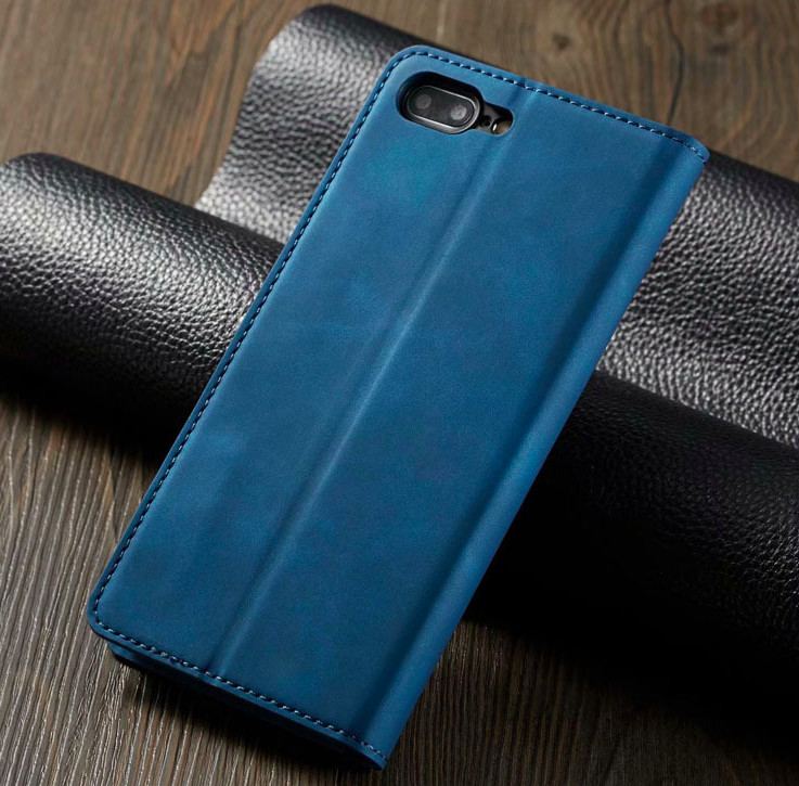 Bao da bò non dạng ví hãng Greencase dành cho iPhone 7/8/SE 2020, iPhone 7 Plus/8 Plus - Hàng chính hãng