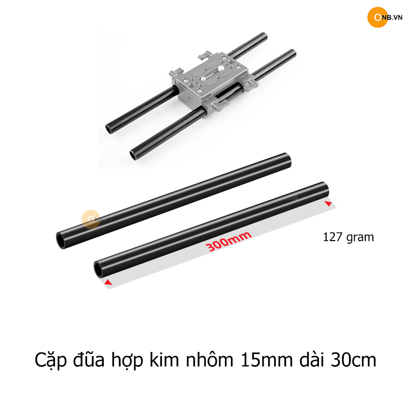 Cặp đũa hợp kim nhôm 15mm dài 30cm