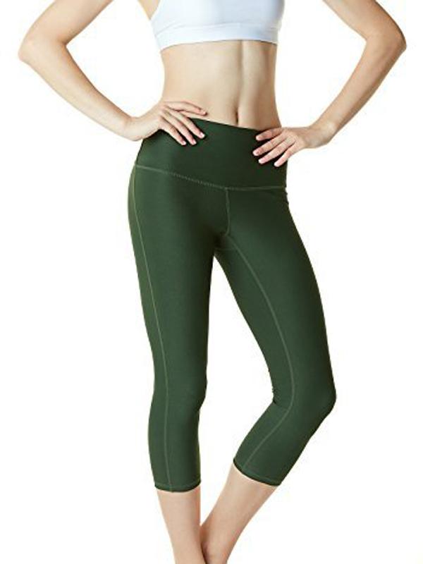 Quần Legging Lửng Nữ TSLA Capris Yoga pants - SIZE M/L/XL