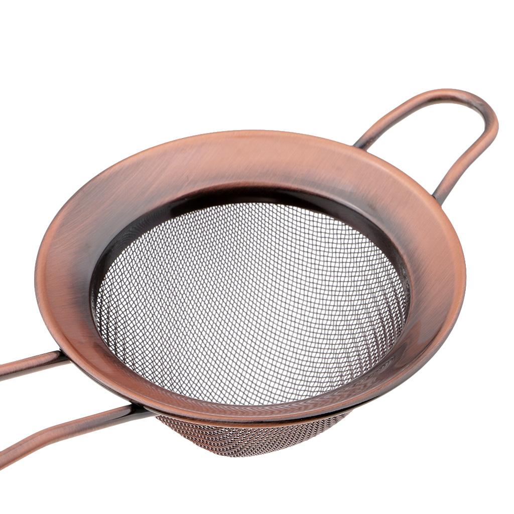 Stainless Steel Cooking Spoon Colander Skimmer for Boiling Frying Food Strainer with Double Handle