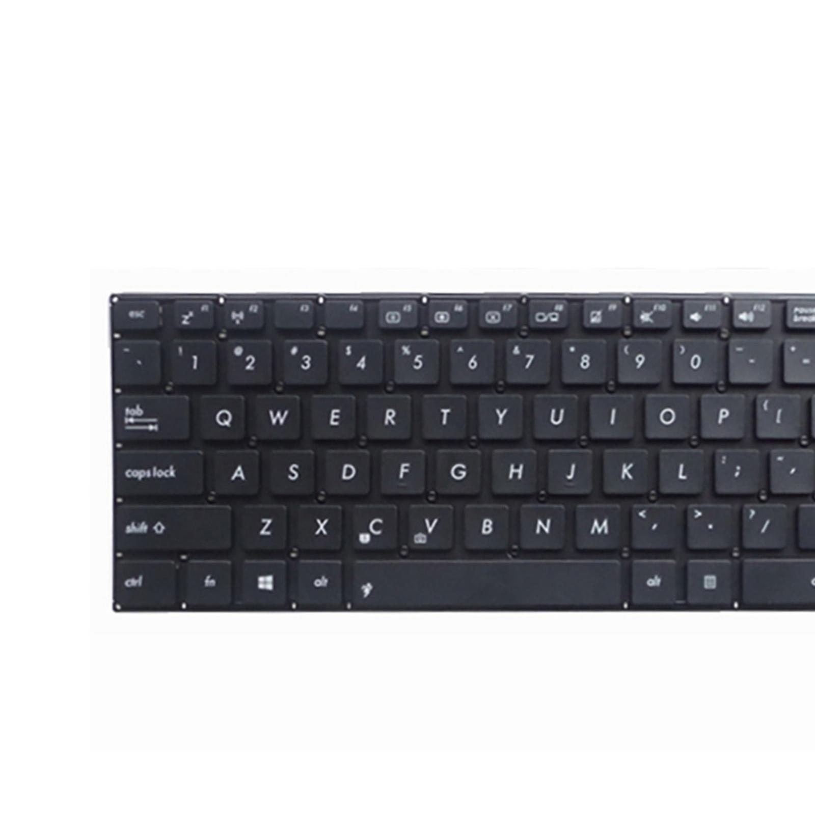 Plastic Replacement Keyboard US English Part for K55 K55VJ S550C S56C