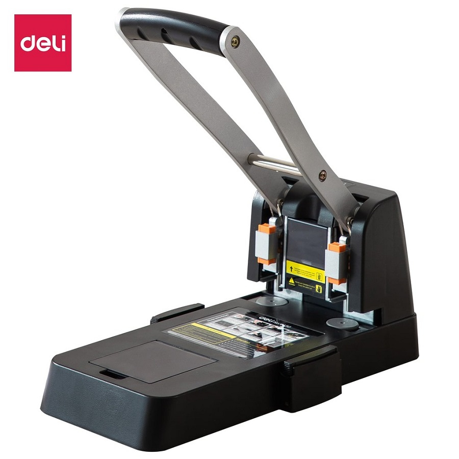Máy đục lỗ Deli 0150 I Đục 2 lỗ 150 tờ / lần - Đục lỗ Deli E0150 có lưỡi thay 0151