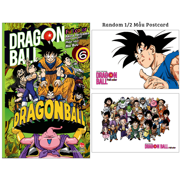 [Nhập 1212A10K giảm 10K đơn 199K] Dragon Ball Full Color - Phần Sáu: Ma Buu Tập 6