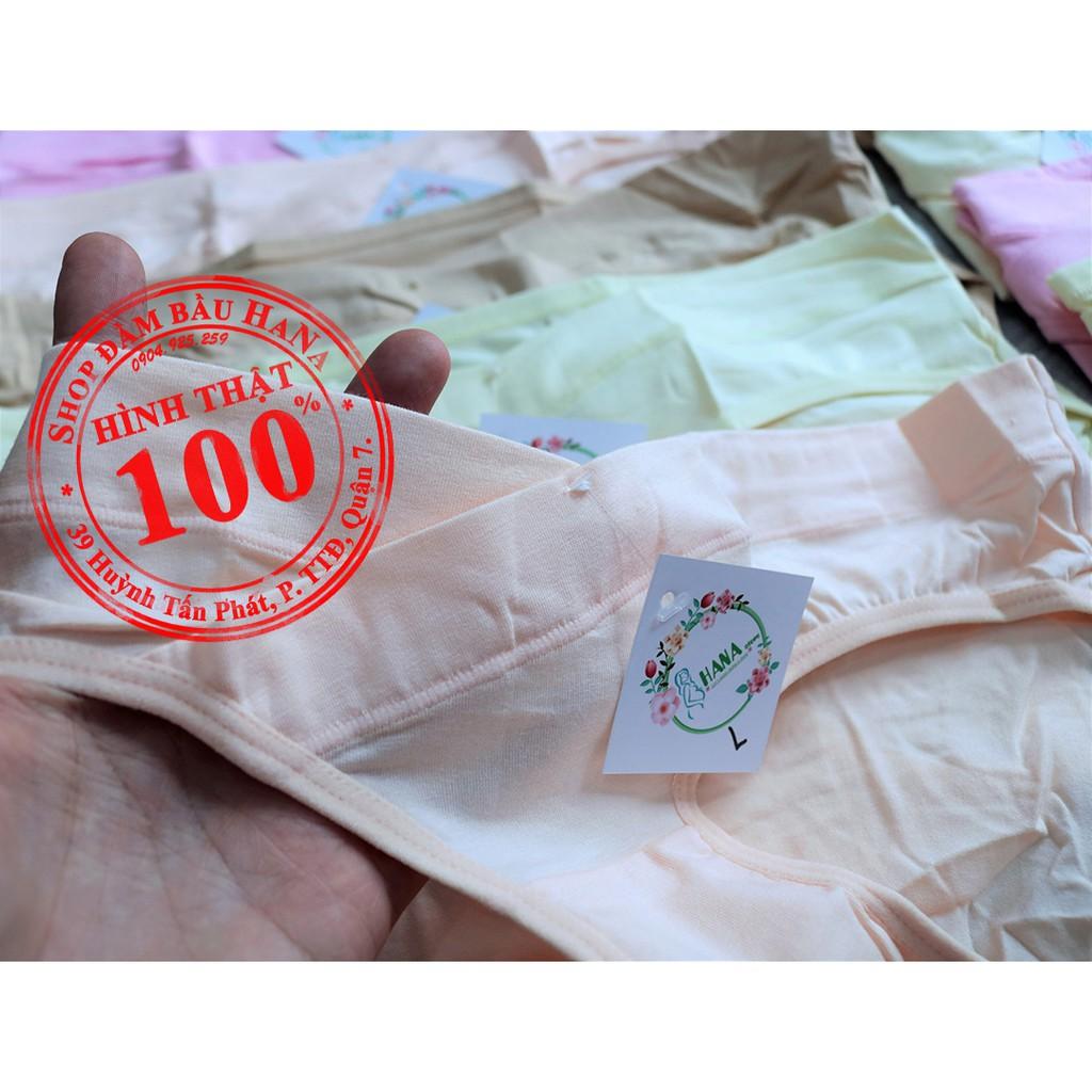 COMBO 5 QUẦN LÓT BẦU CẠP CHÉO 100% COTTON