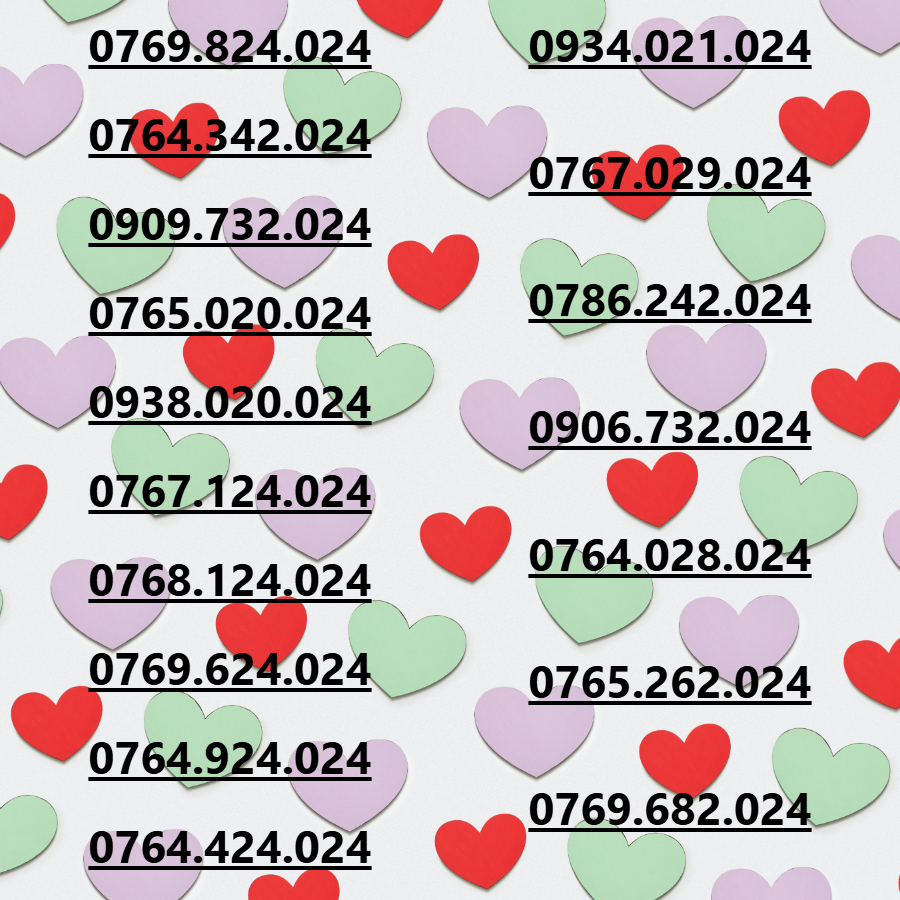 Sim Mobifone số đẹp 024 nền tảng vững chắc, phát triển ổn định và may mắn (CHƯA KÍCH HOẠT, PHẢI ĐĂNG KÝ CHÍNH CHỦ )- HÀNG CHÍNH HÃNG