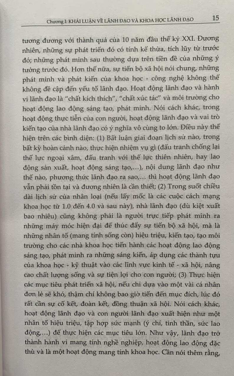 Phát triển kỹ năng và nghệ thuật lãnh đạo