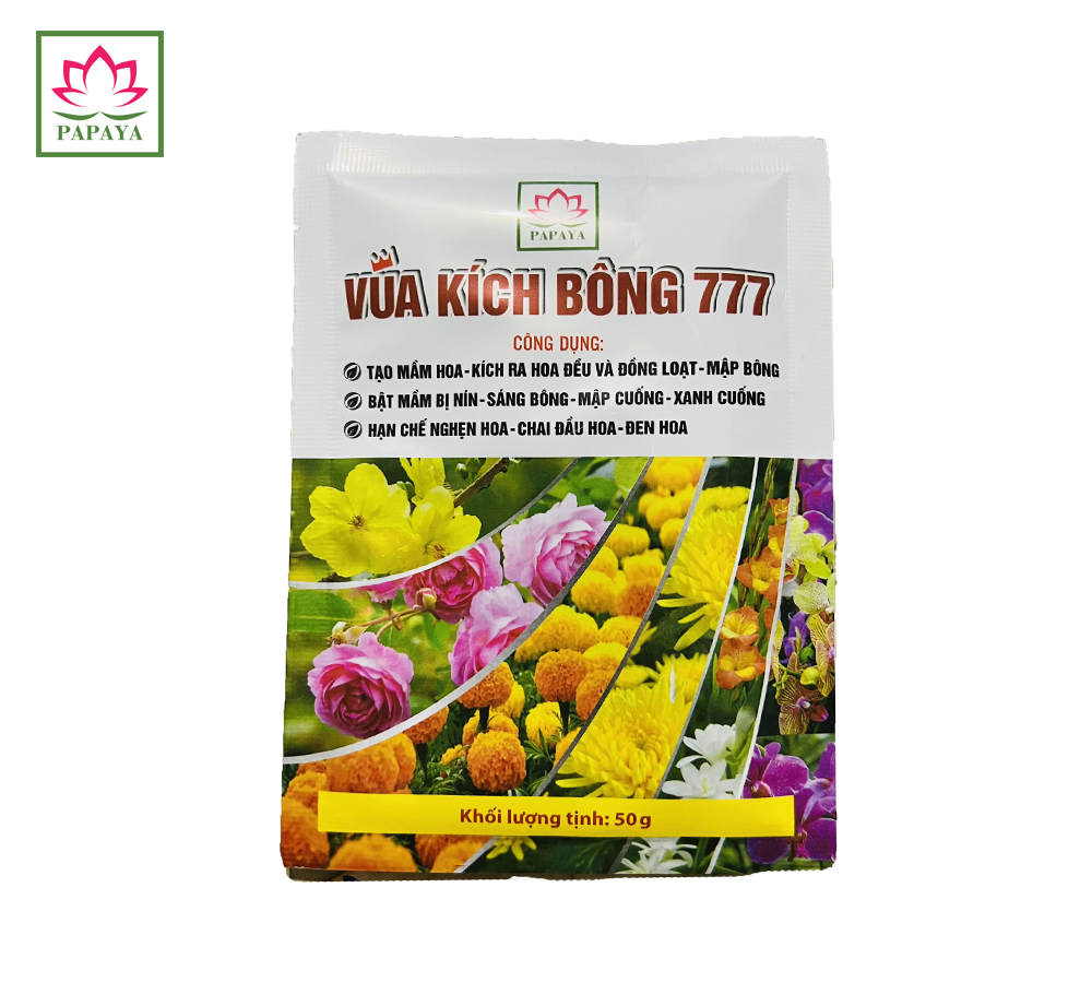 Phân bón Vua Kích Bông 777 50gr Tạo Mầm - Kích Bông