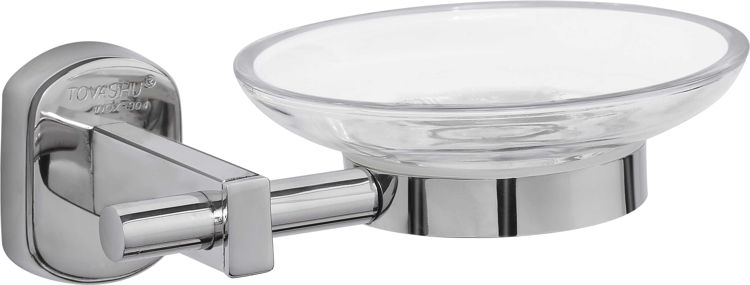 Bộ phụ kiện inox cao cấp 6 món inox 304 TOVASHU 304C