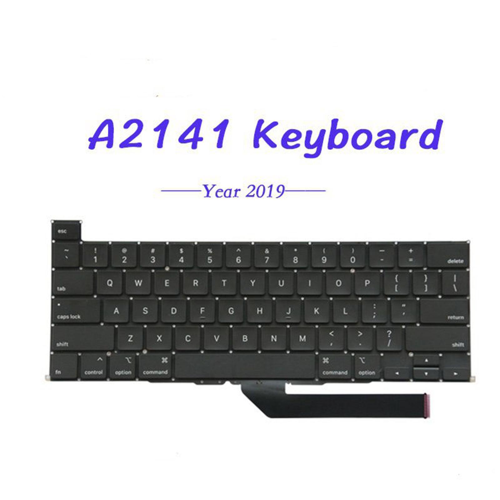 Laptop US Keyboard Replacement for Macbook Pro Retina A2141 16 Inch English