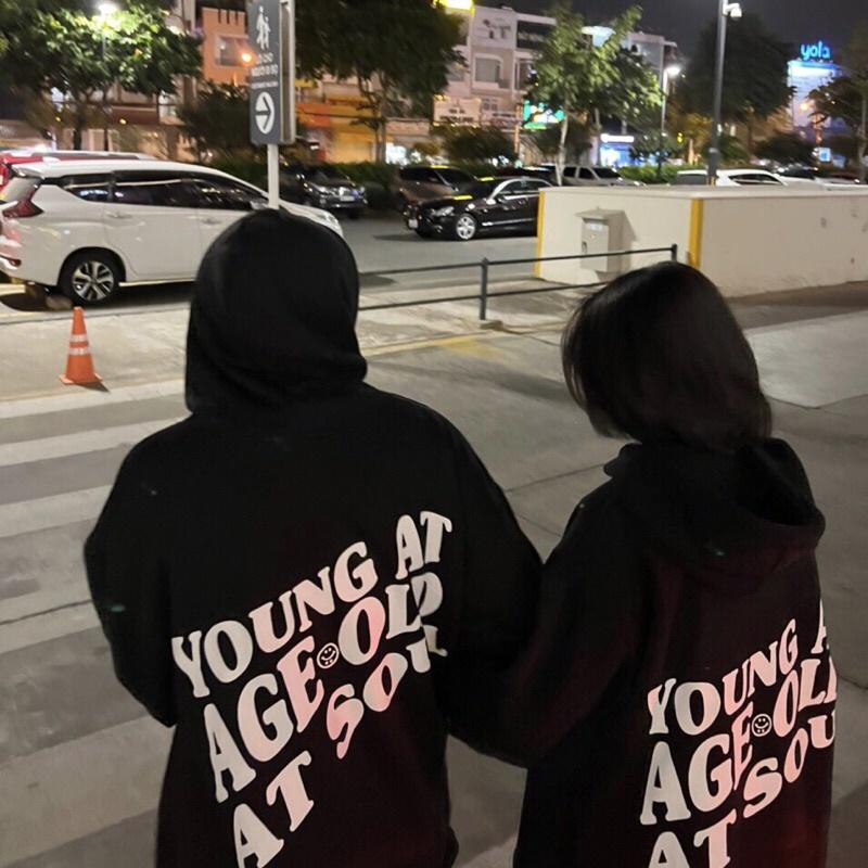 Áo KHOÁC Hoodie YOUNG AGE Ulzzang Unisex 1hitshop