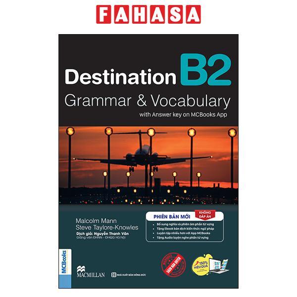 Sách - Sách Destination - Grammar And Vocabulary with Answer Key - B1 + B2 + C1 And C2 (Bộ 3 Cuốn) (Tái Bản 2024)