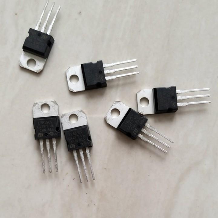 IC ổn áp L7815 xịn xò com bo bộ 10