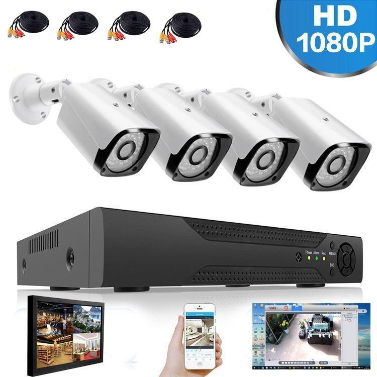 Bộ Camera AHD 4 Kênh Full HD 1080P