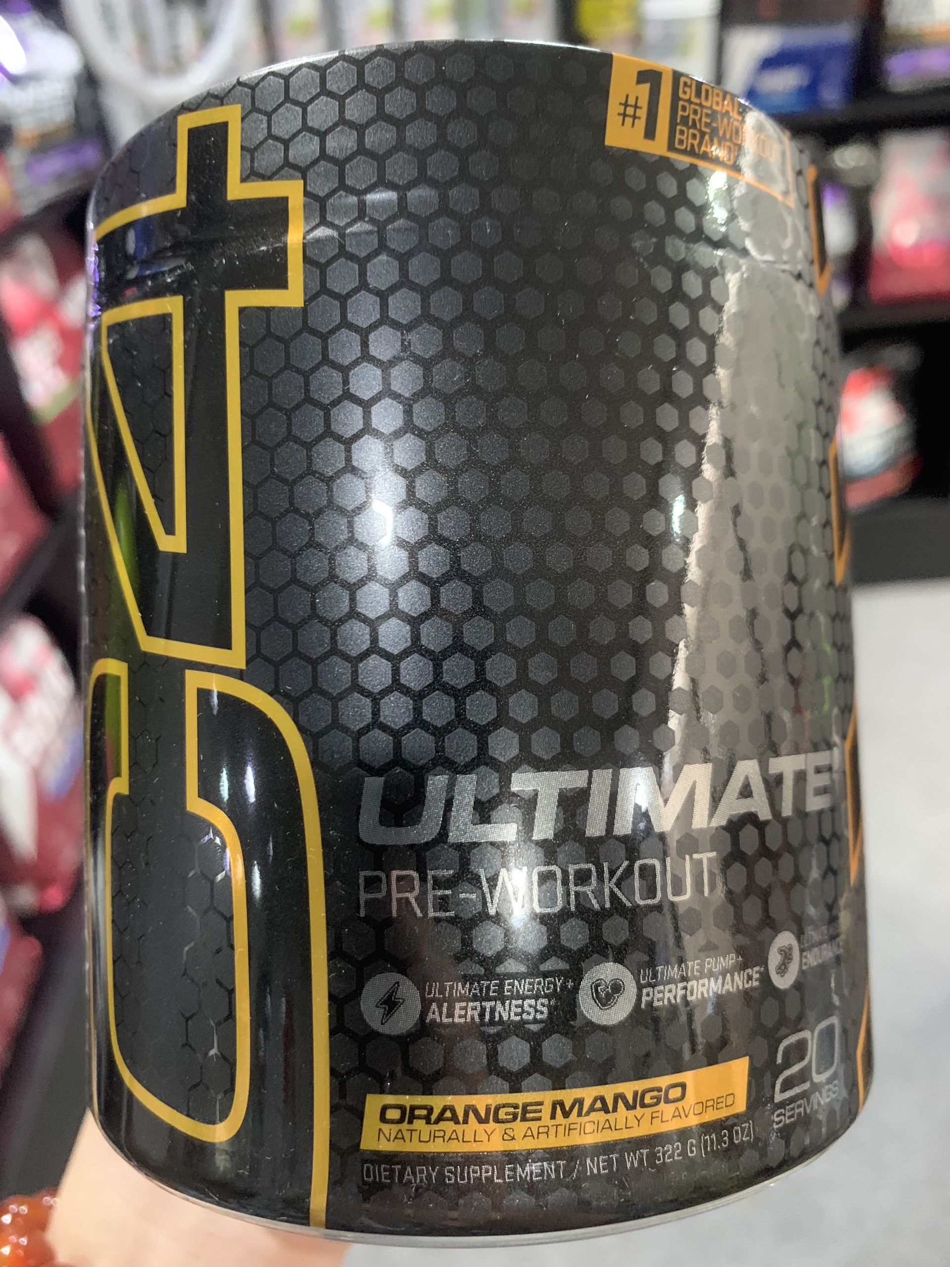 Pre-Workout C4 Ultimate (20 Servings) - Tăng Sức Mạnh - Thương Hiệu Cellucor