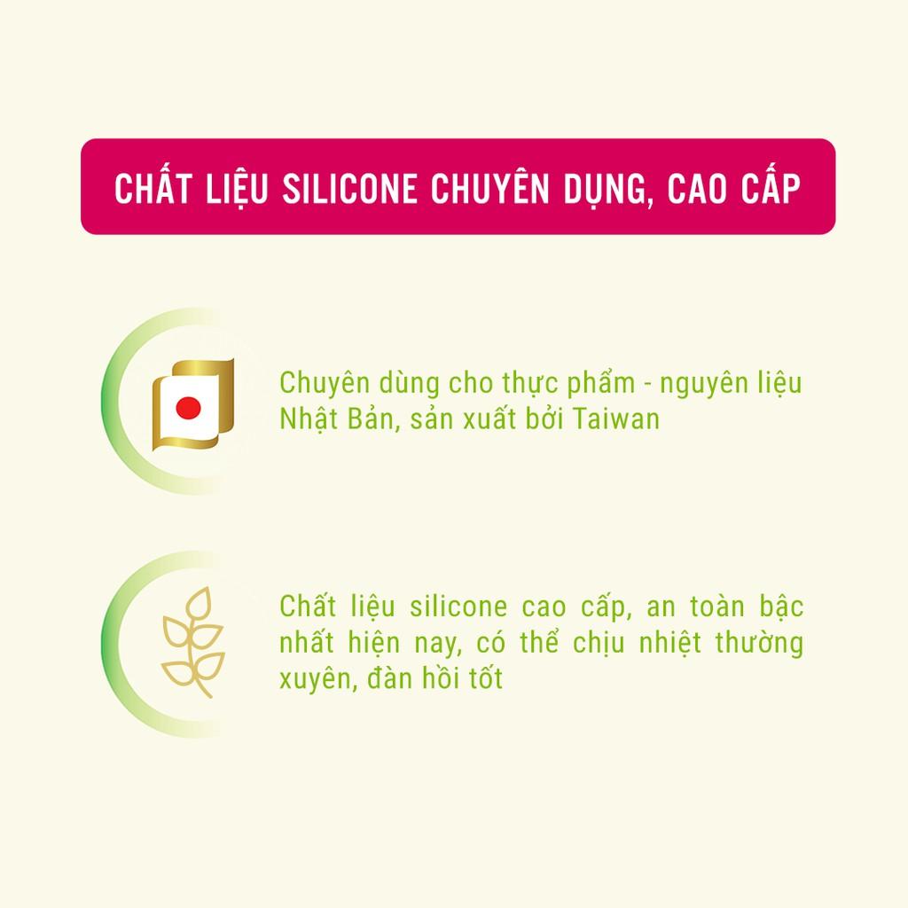 Combo 3 hộp Núm ti Chống Sặc Và Chống Đầy Hơi Cho Bé Mamamy size S,M,L