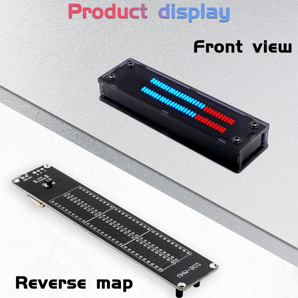 VHM-902 Dual 30 Level LED Music Spectrum Level Stereo Amplifier LED Music Frenquency Indicator Pieces Need to Combined