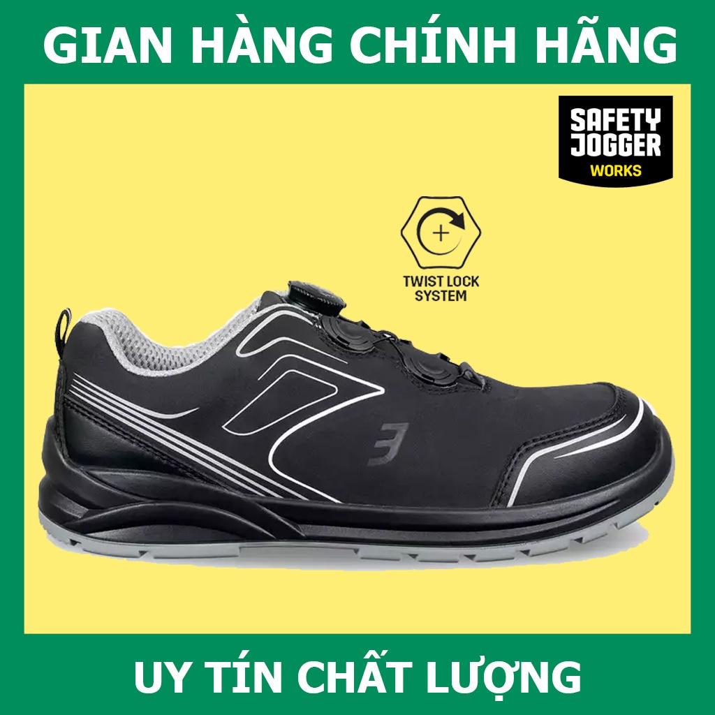 [Hàng Chính Hãng] Giày Safety Jogger Cador S3 LOW TLS Da Chất Lượng Cao, Chống Va Đập Mạnh, Chống Đinh