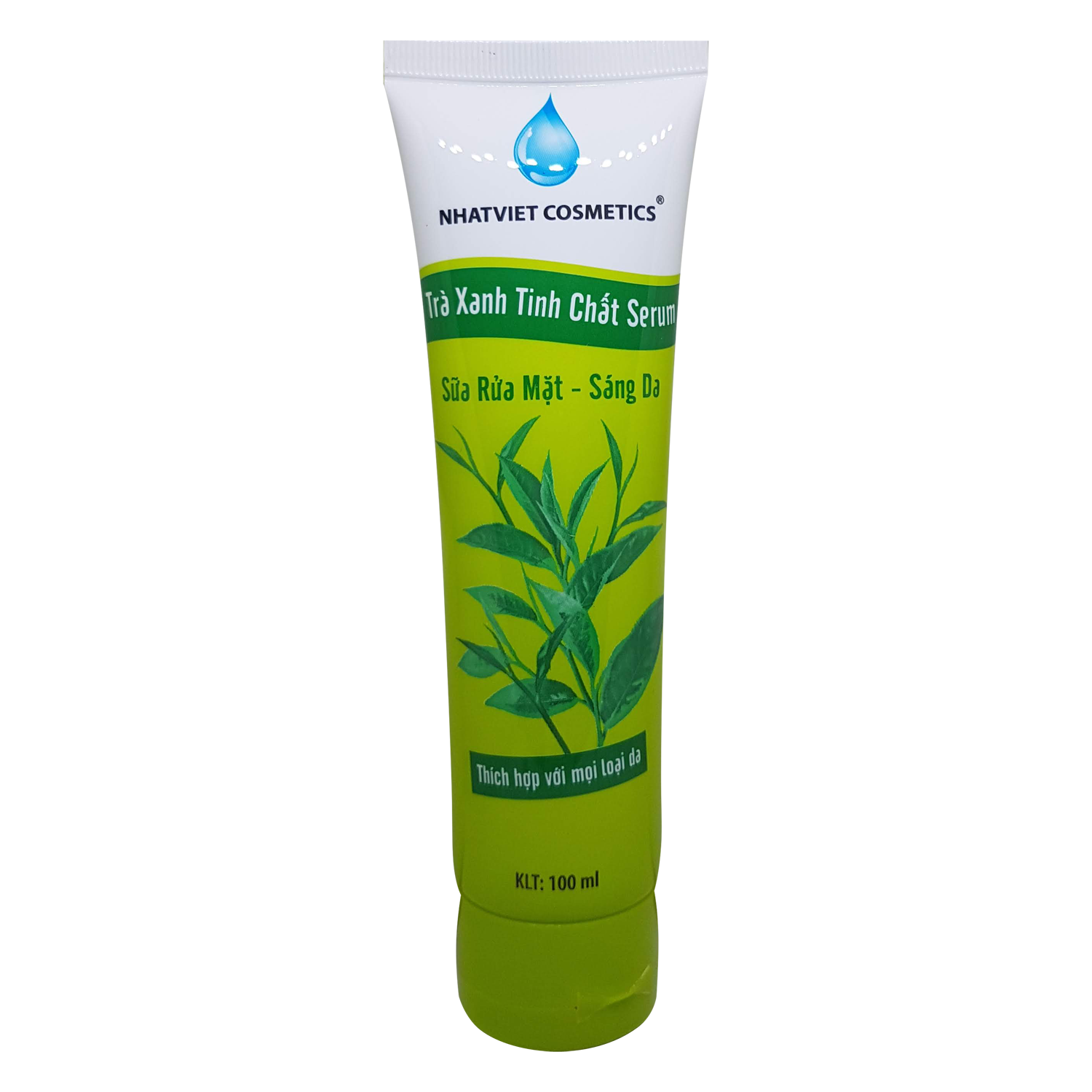 Sữa rửa mặt sáng da 120ml_ Trà xanh tinh chất Serum