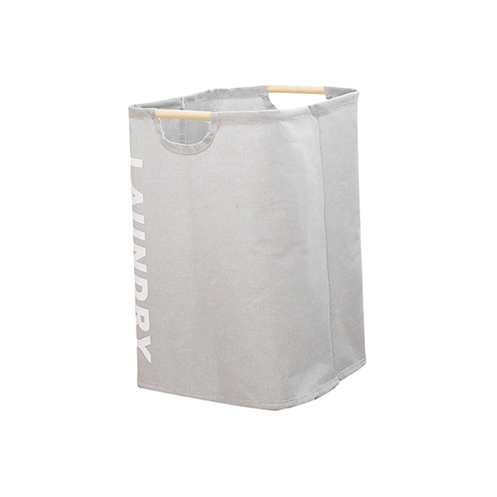 Tall Collapsible Laundry Hamper Laundry Basket Organizer ,Toy Clothes Storage Basket, Handle Foldable Clothing Basket for Bedroom Laundry Room