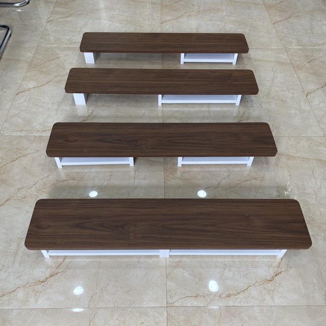 Kê Màn Hình Gỗ MDF - Decor - Combo MDF Trắng,80x20Cm -MDF Màu 34