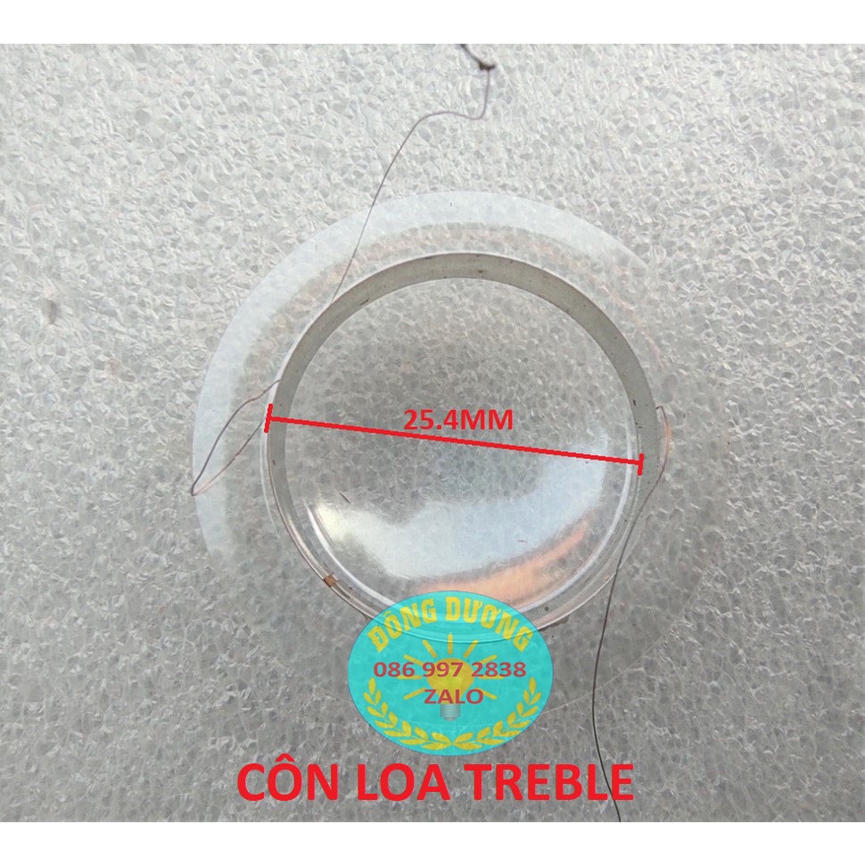 COIL TRÉP CÓC 25.4MM - CÔN CÓC 25.4MM - COIL LOA TREBLE RỜI