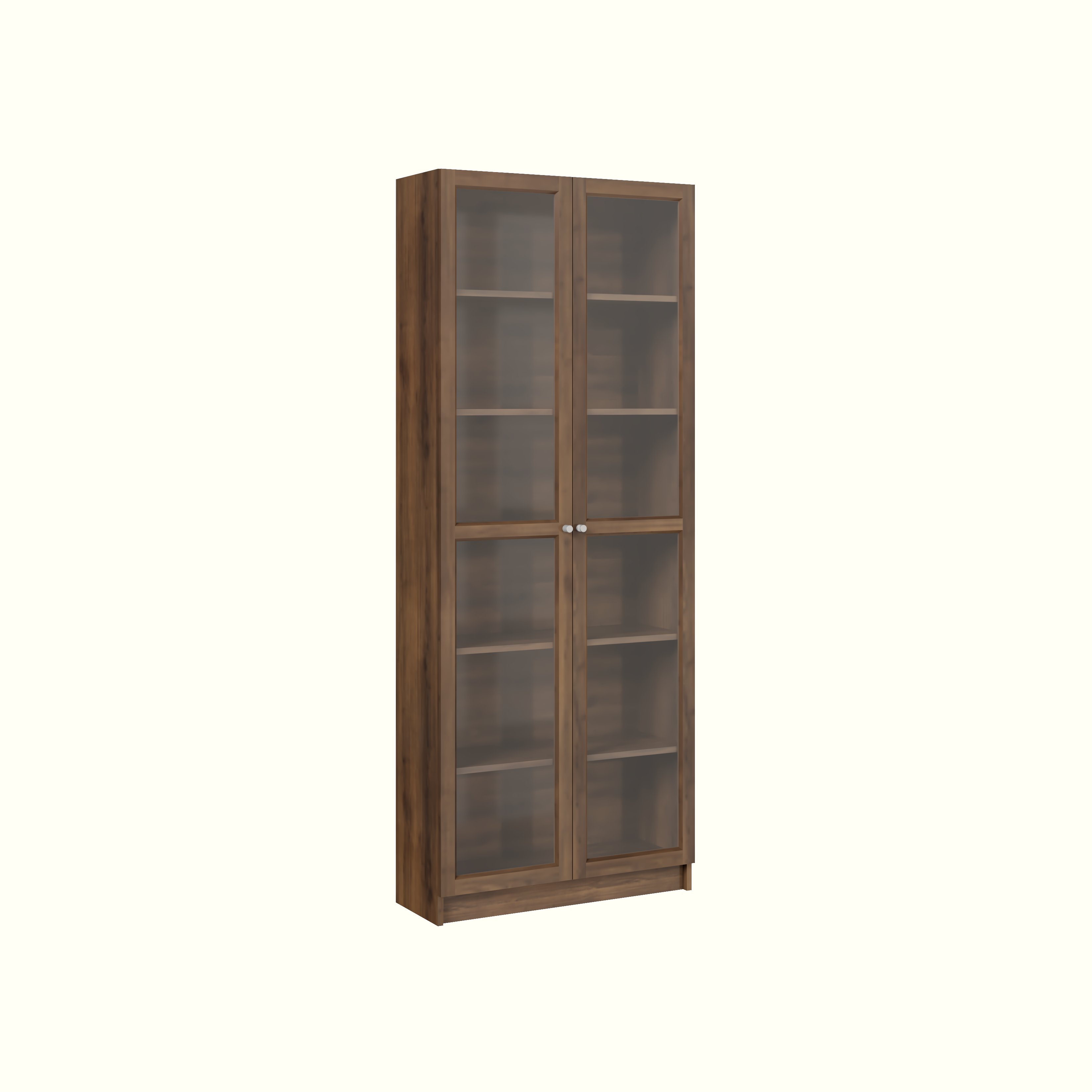 [Happy Home Furniture] CATY, kệ sách 6 tầng cửa kính,  80cm x 30cm x 202cm (DxRxC), KSA_010
