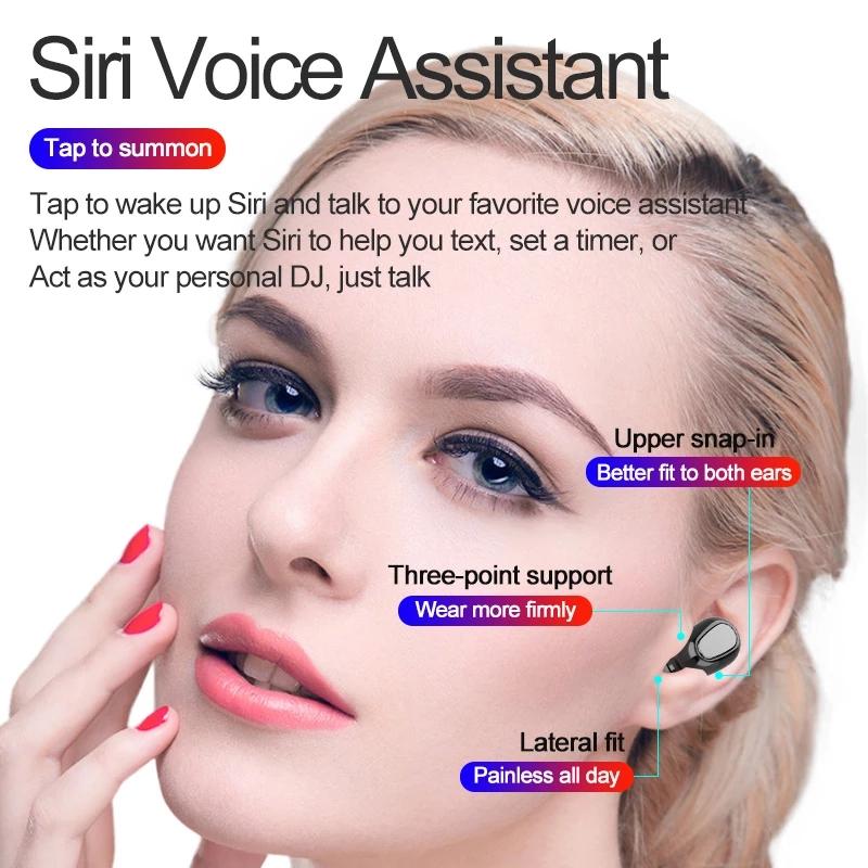 L21 Pro TWS Bluetooth Tai Nghe Không Dây Chống Nước Stereo-Tai Thể Thao Tai Nghe Cho Iphone Oppo Huawei Xiaomi Nhạc Tai Nghe Nhét Tai