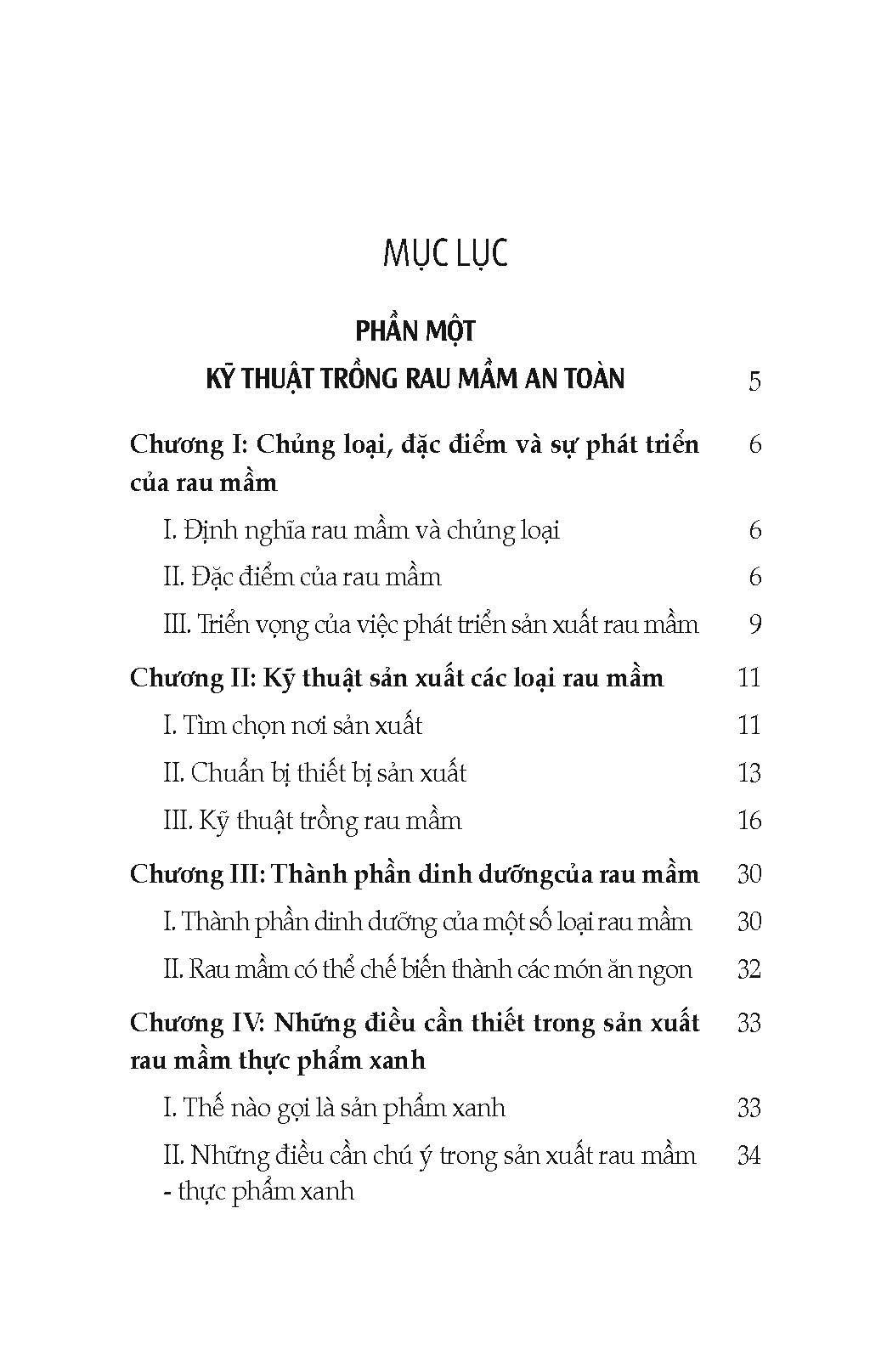 Nông Nghiệp Xanh, Sạch - Kỹ Thuật Trồng Rau Mầm