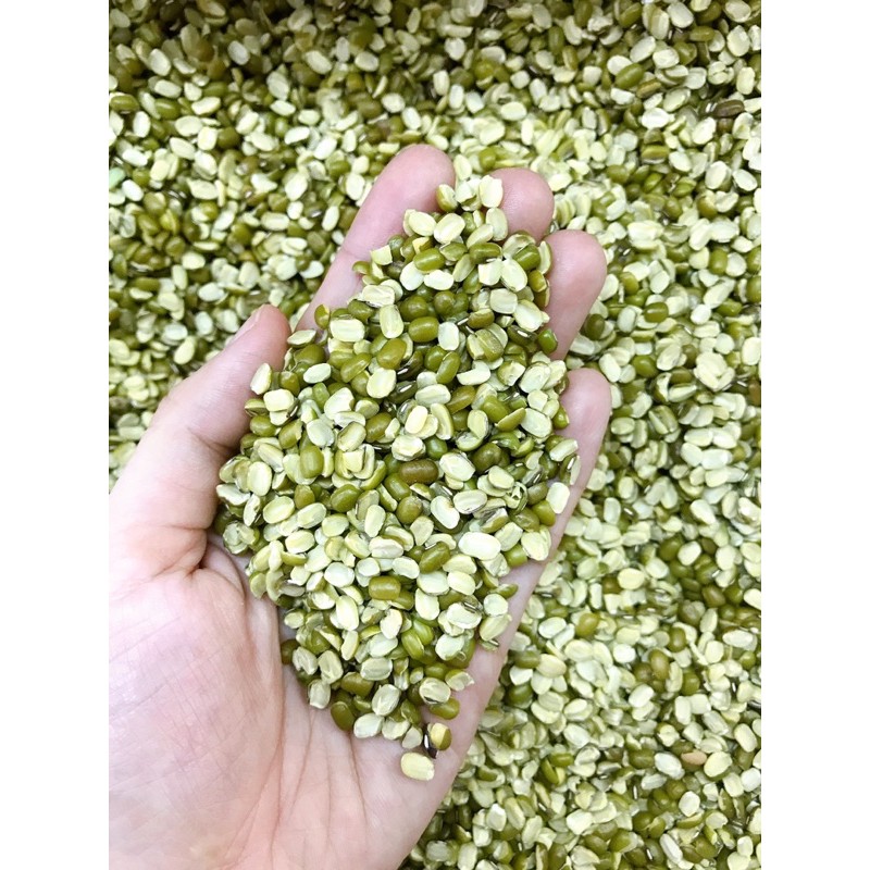 Đậu Xanh Vỡ Đôi Còn Vỏ Viettin Mart 500Gr