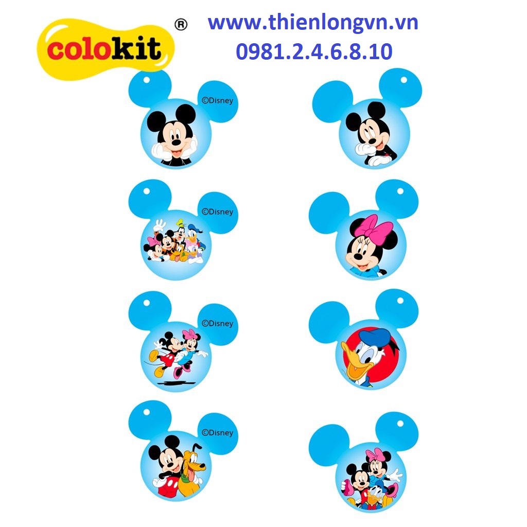 Bút sáp 18 màu Colokit Disney Mickey CR-C028/MI